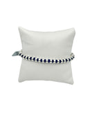 Bracciale Spadarella in argento con pietre naturali blu - SPBR508-blu