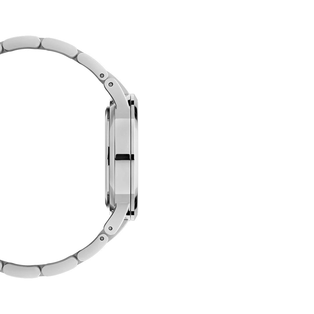 Orologio Daniel Wellington Iconic Link Silver, quadrante bianco, 40MM - DW00100207
