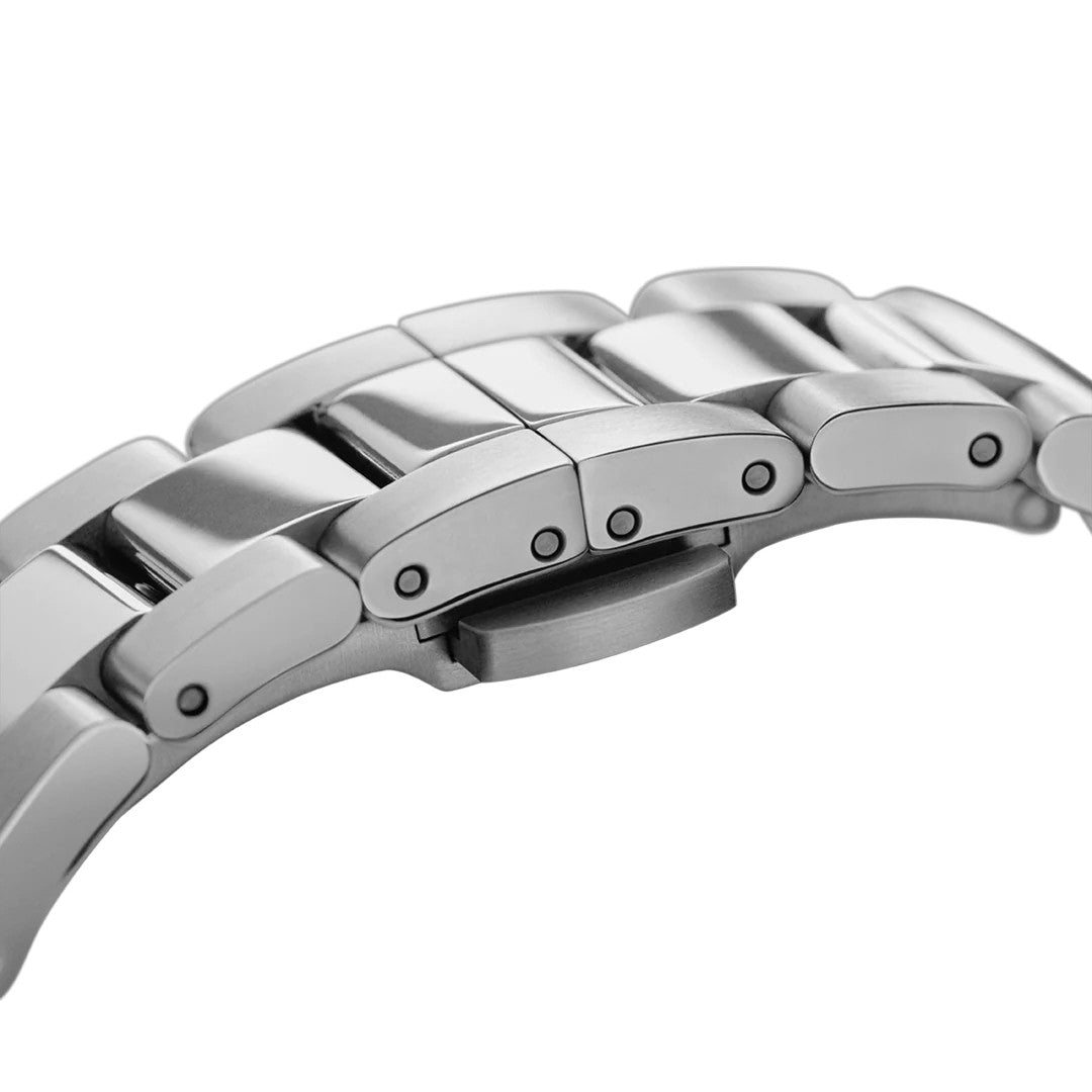 Orologio Daniel Wellington Iconic Link Silver, quadrante bianco, 40MM - DW00100207