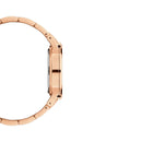 Orologio Daniel Wellington Iconic Link Rose Gold, quadrante bianco, unisex 40mm - DW00100343