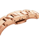 Orologio Daniel Wellington Iconic Link Rose Gold, quadrante bianco, unisex 40mm - DW00100343