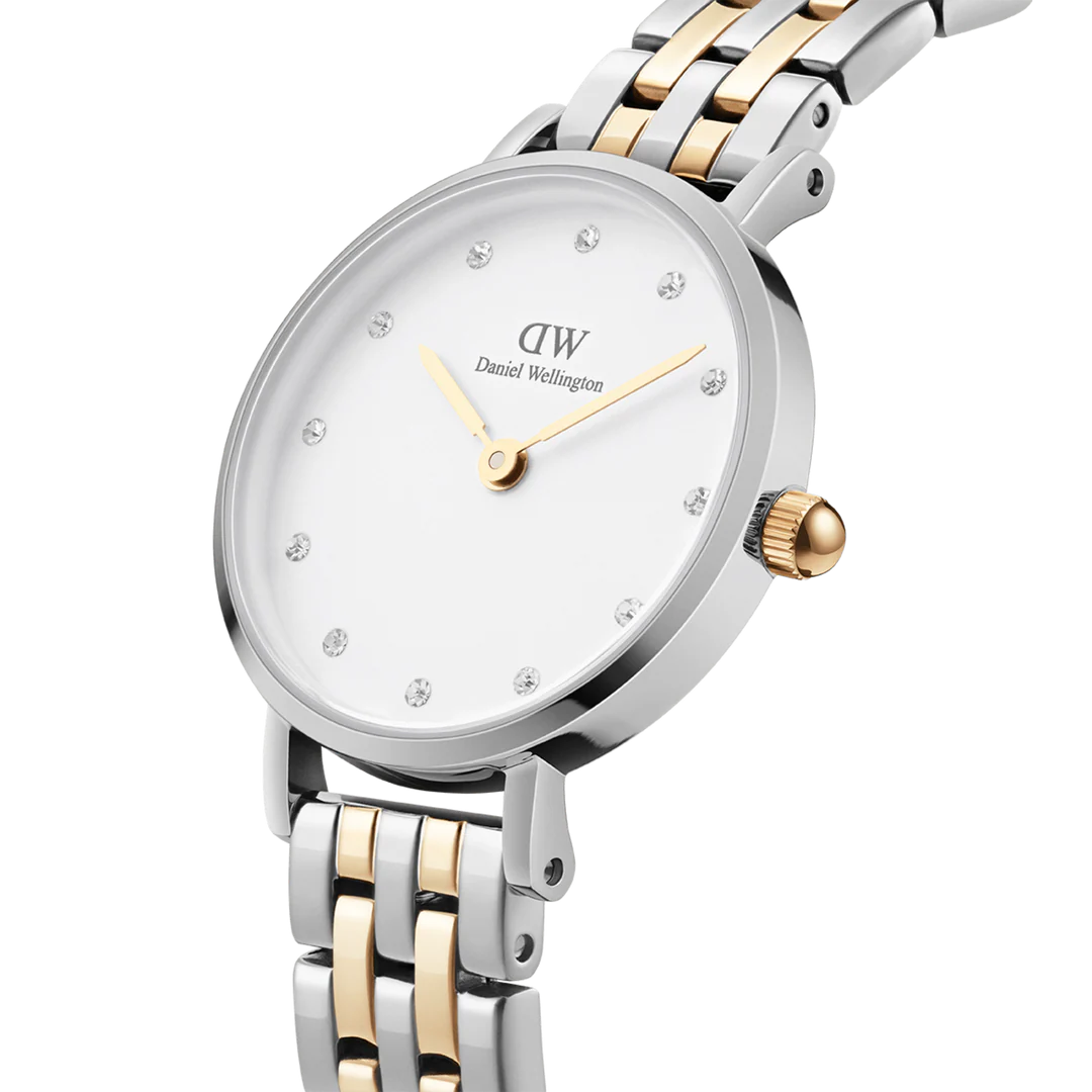 Orologio Daniel Wellington Petite Lumine 5-link two-tone, bicolor, 28mm - DW00100616