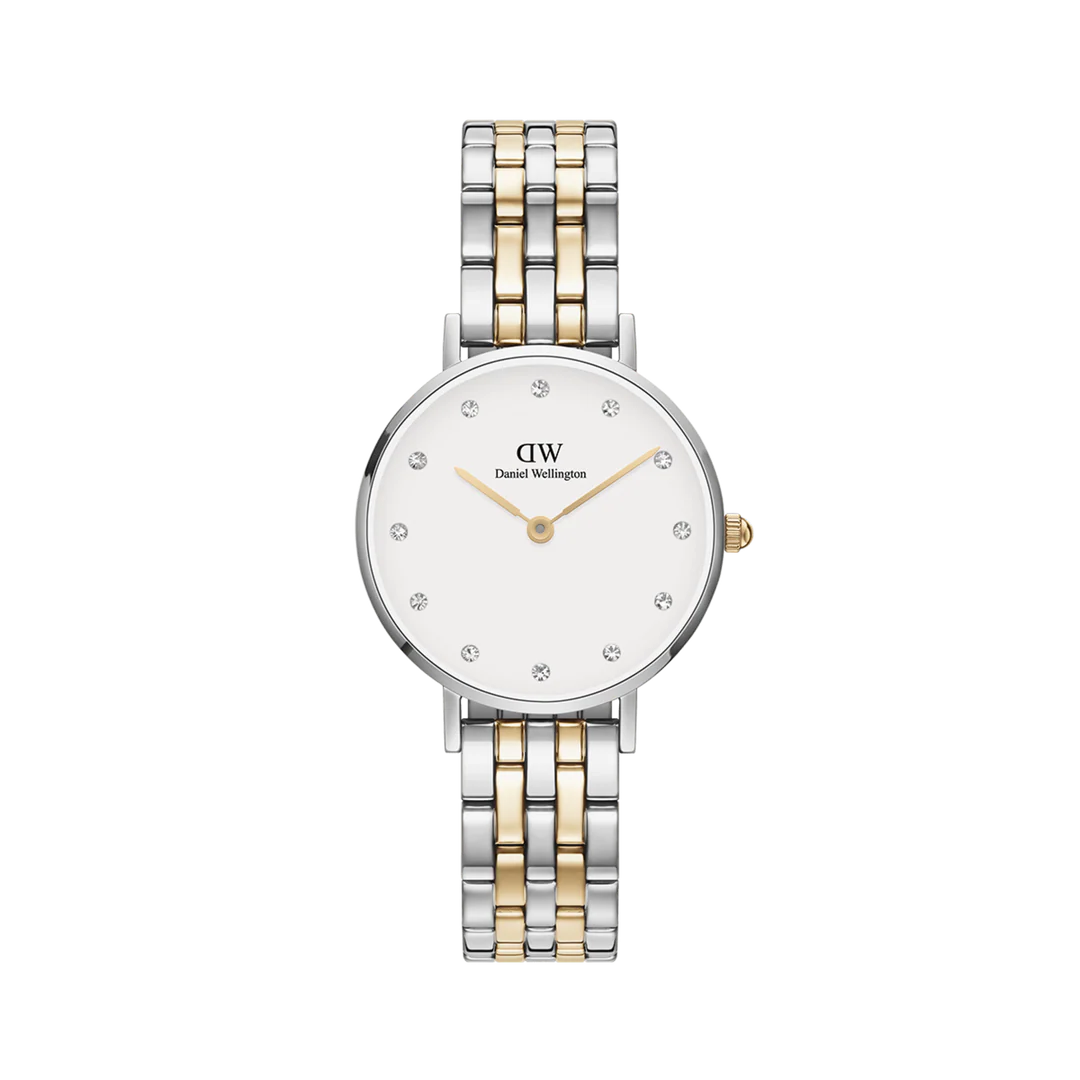 Orologio Daniel Wellington Petite Lumine 5-link two-tone, bicolor, 28mm - DW00100616