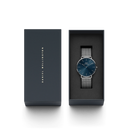 Orologio Daniel Wellington Classic Mesh Arctic Silver, quadrante blu, 40mm - DW00100628