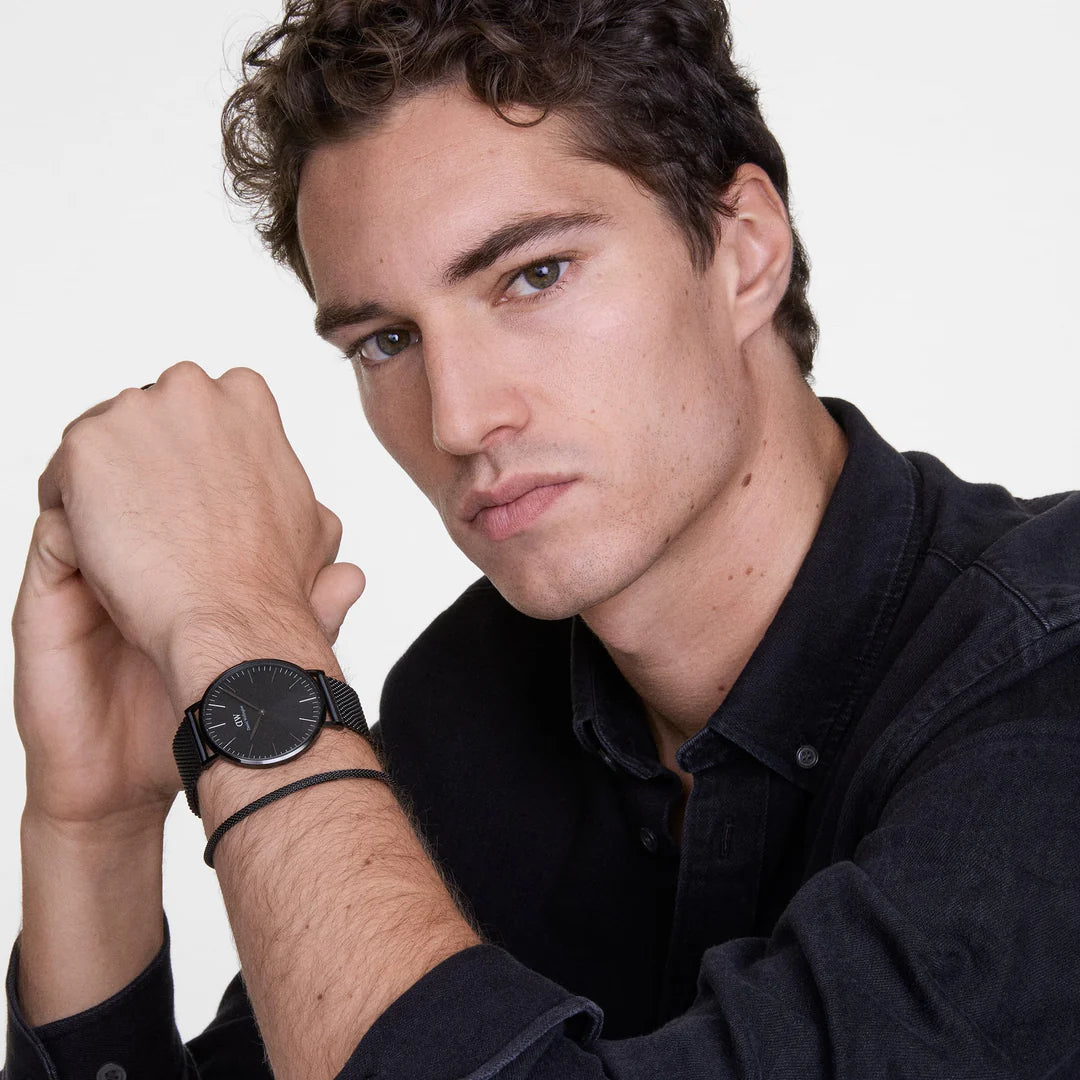 Orologio Daniel Wellington Classic Mesh Onyx Black, 40mm - DW00100632