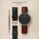 Orologio Daniel Wellington Classic Mesh Onyx Black, 40mm - DW00100632