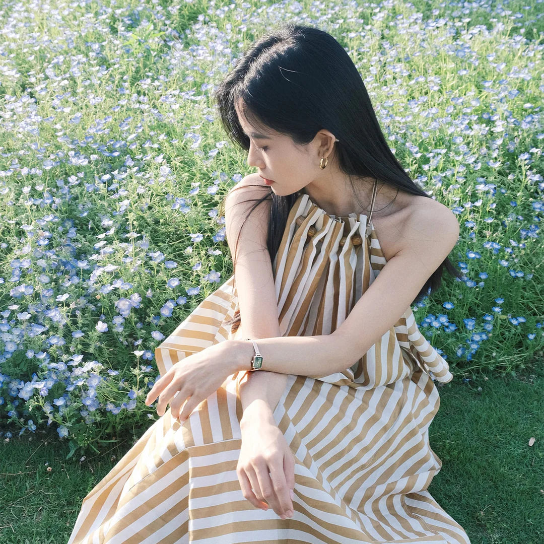 Orologio Daniel Wellington Quadro Mini Evergold Emerald, 18mm - DW00100653