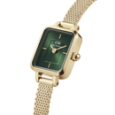 Orologio Daniel Wellington Quadro Mini Evergold Emerald, 18mm - DW00100653
