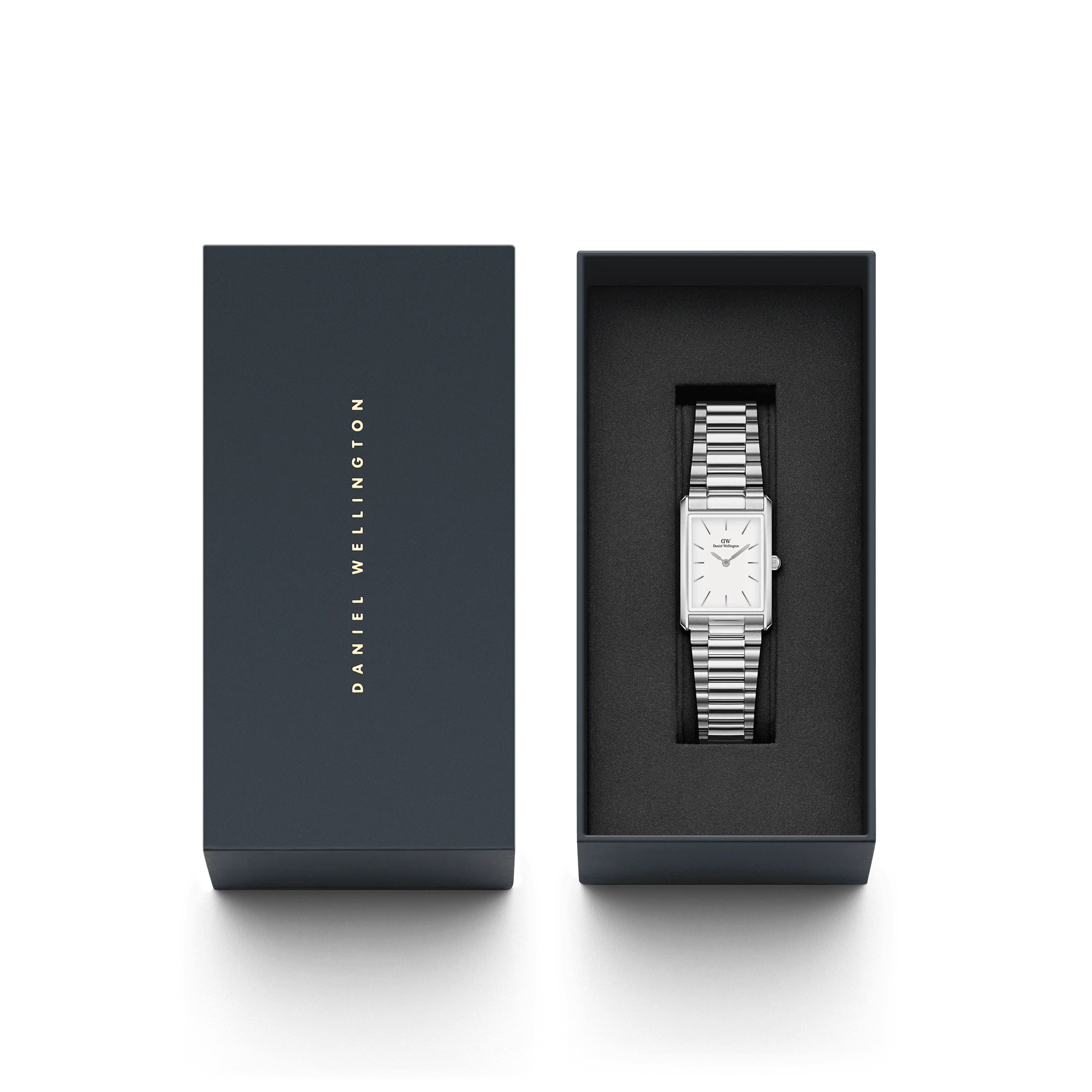 Orologio Daniel Wellington Bound 3-Link Silver, 35x24mm - DW00100701