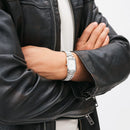 Orologio Daniel Wellington Bound 3-Link Silver, 35x24mm - DW00100701