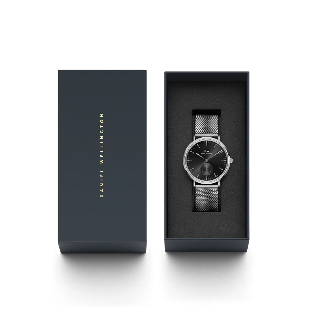 Orologio Daniel Wellington Classic Multi-Eye Sterling Onyx, 40mm - DW00100711