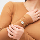 Orologio Daniel Wellington Quadro Mini Evergold, 18mm - DW00100725