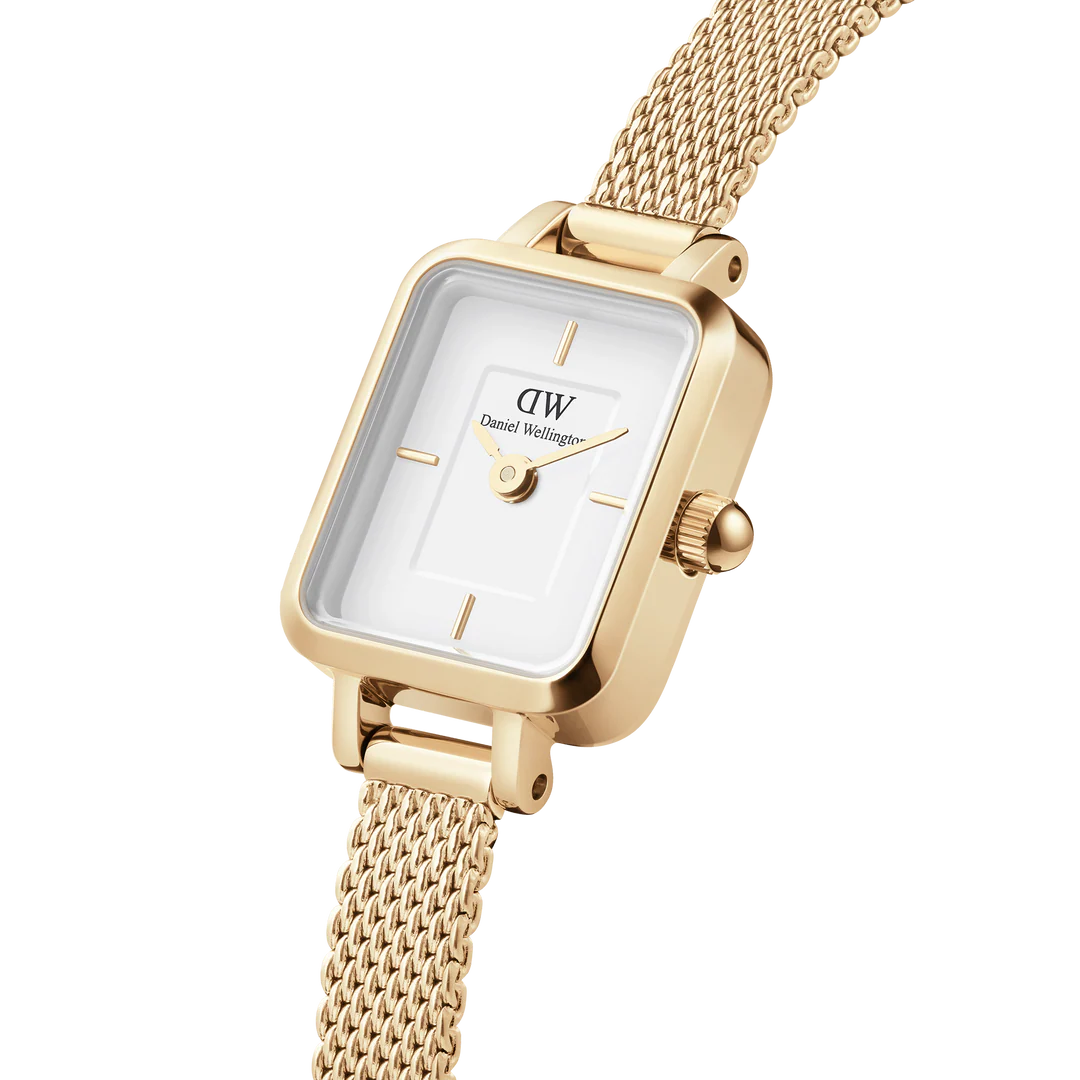Orologio Daniel Wellington Quadro Mini Evergold, 18mm - DW00100725