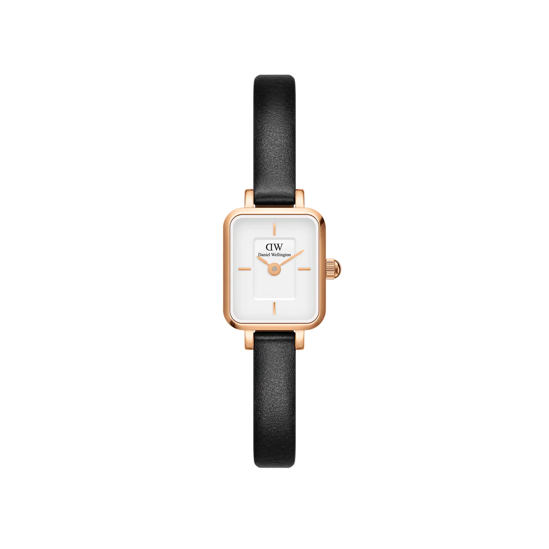Orologio Daniel Wellington Quadro Mini Sheffield Rose Gold, 15.4x18.2mm - DW00100728