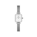 Orologio Daniel Wellington Quadro Mini Lumine Bezel Silver, 15.4x18.2mm - DW00100732