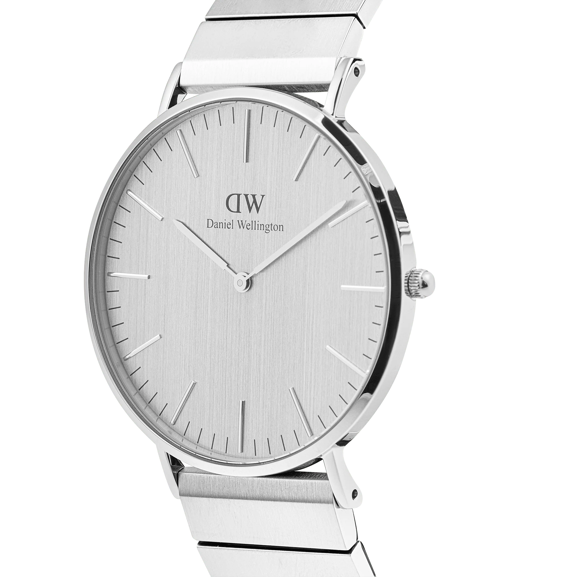 Orologio Daniel Wellington Classic Piano Link Silver Unitone, 40mm - DW00100775