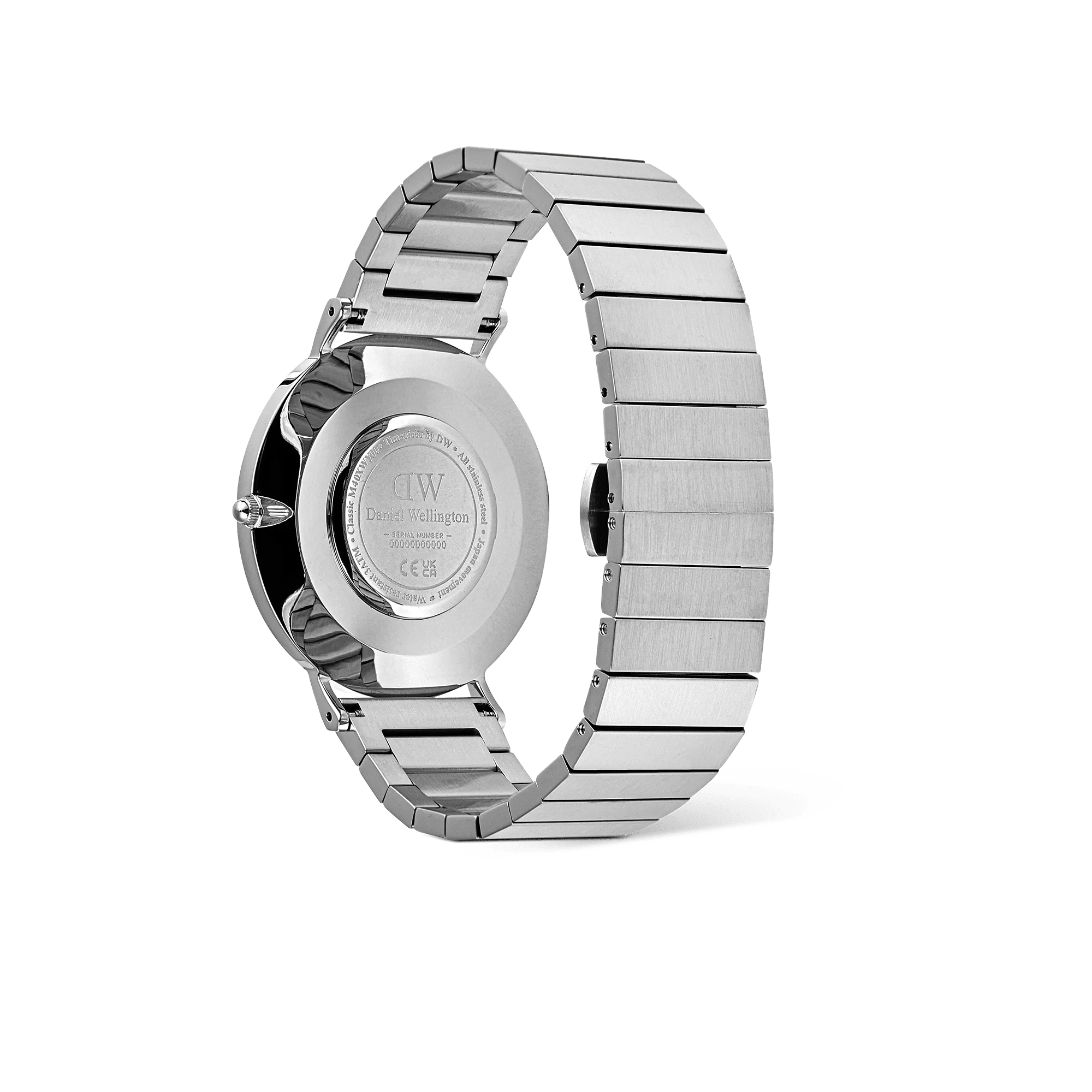 Orologio Daniel Wellington Classic Piano Link Silver Unitone, 40mm - DW00100775