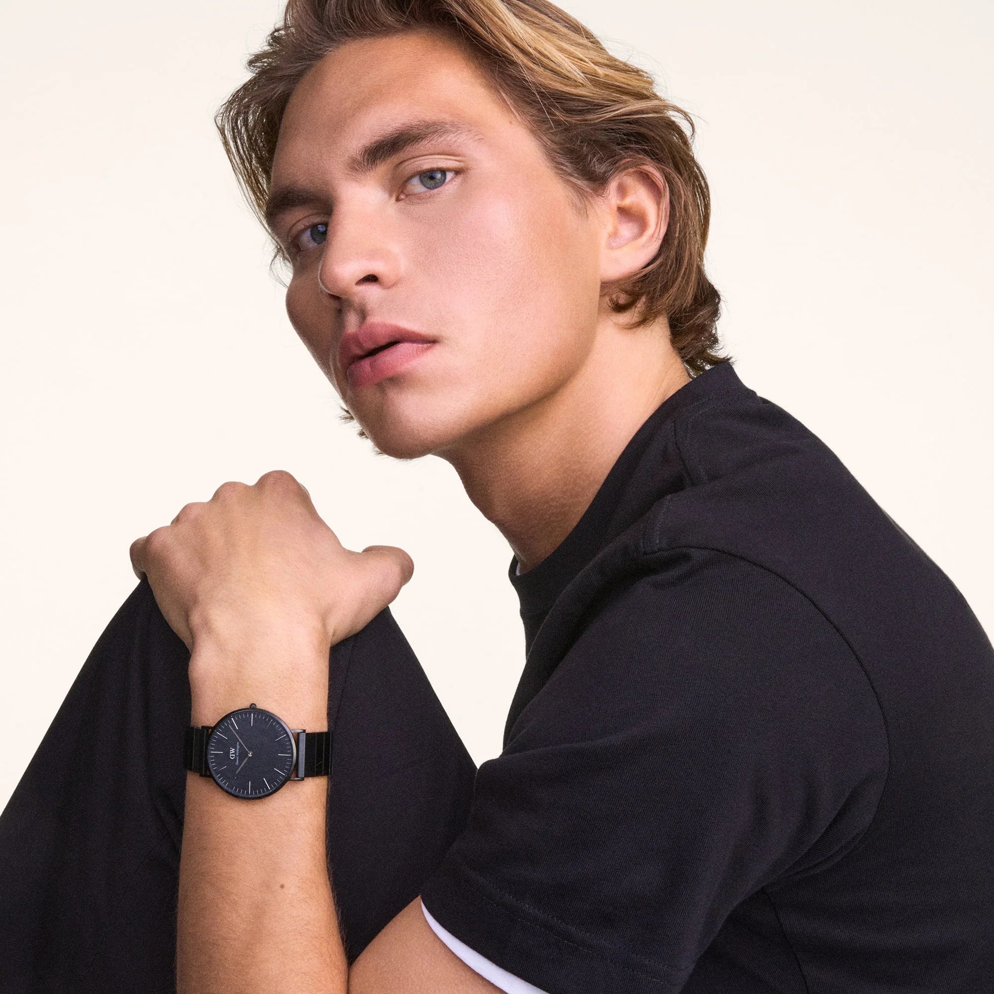 Orologio Daniel Wellington Classic Piano Link Grey Unitone, 40mm - DW00100777