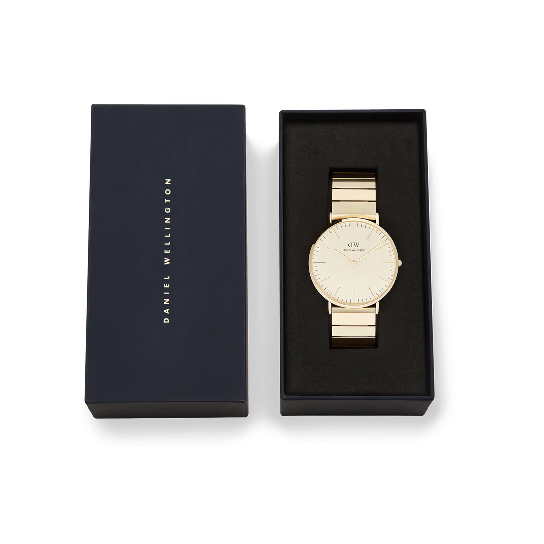 Orologio Daniel Wellington Classic Piano Link Gold Unitone, 40mm - DW00100779