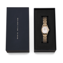 Orologio Daniel Wellington Ophelia Mini Gold, quadrante bianco e cinturino dorato, 25MM - DW00100803