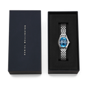 Orologio Daniel Wellington Ophelia Mini, Arctic Silver quadrante blu, 25.5x22mm - DW00100807