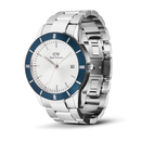 Orologio Daniel Wellington Iconic Paradigma Link Blue Bezel Silver, 40mm - DW00100818