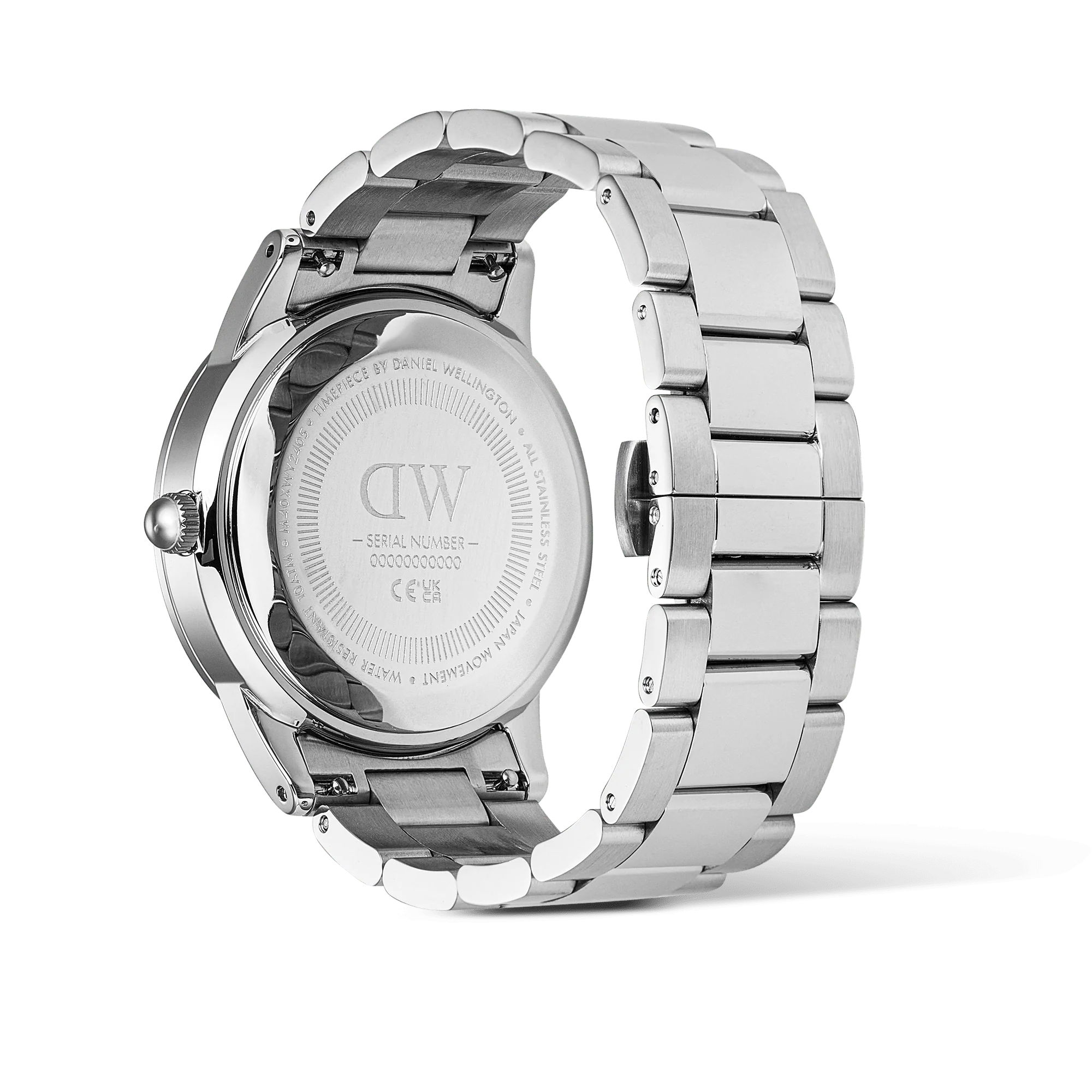 Orologio Daniel Wellington Iconic Paradigma Link Blue Bezel Silver, 40mm - DW00100818