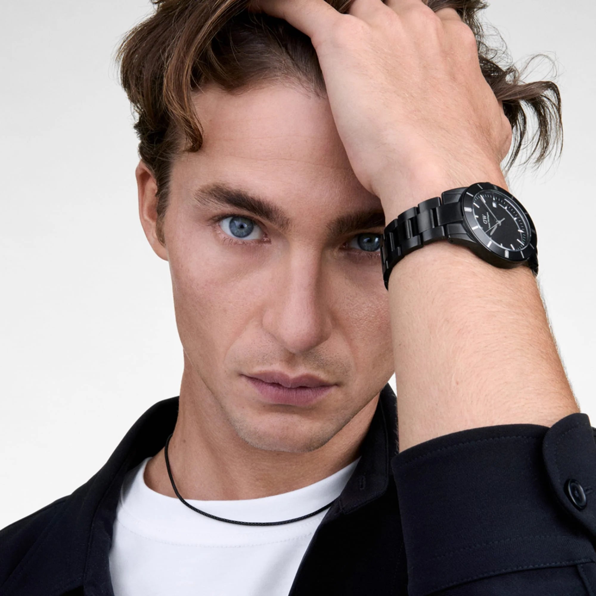 Orologio Daniel Wellington Iconic Paradigma Link Total Black, 40mm - DW00100821