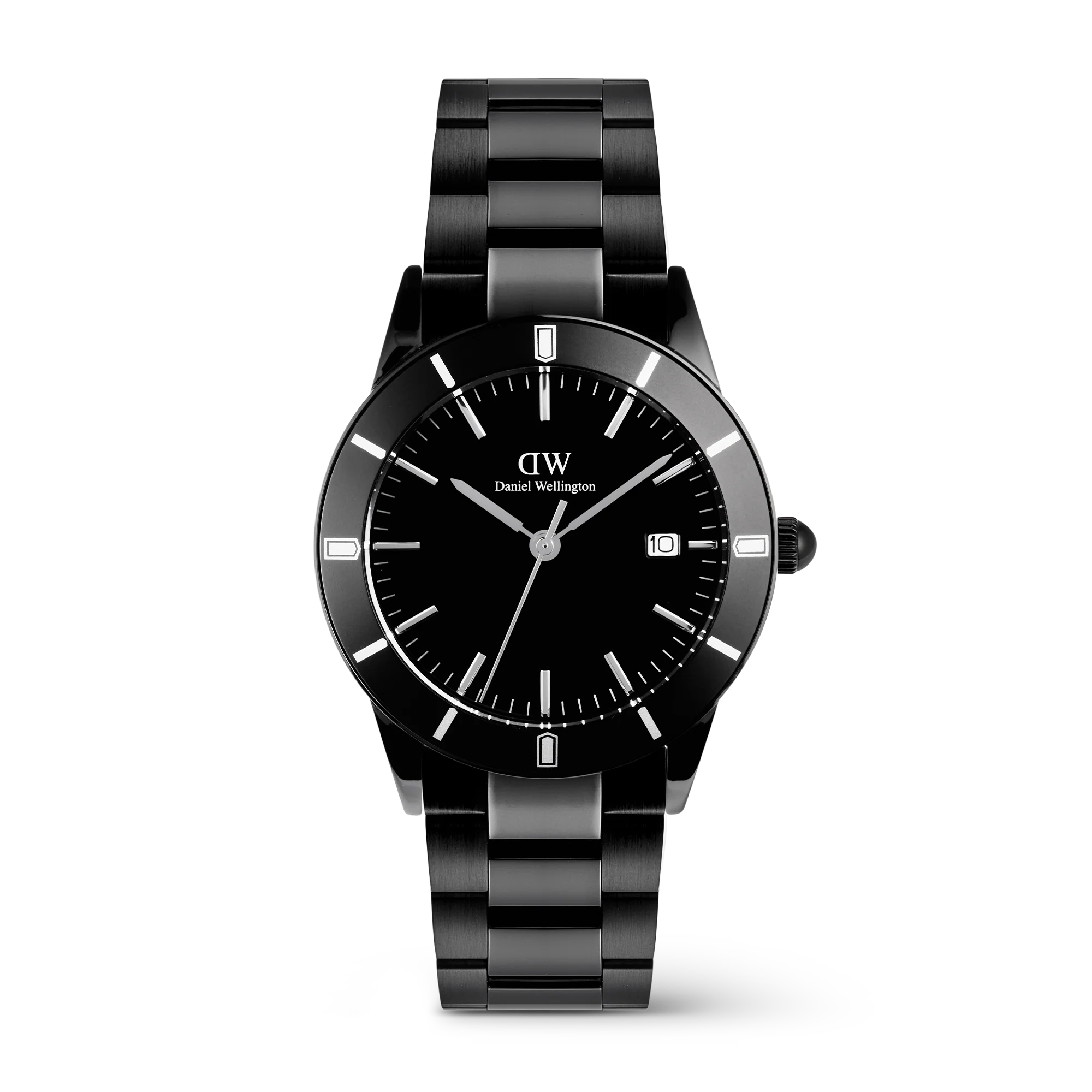 Orologio Daniel Wellington Iconic Paradigma Link Total Black, 40mm - DW00100821