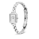 Orologio Daniel Wellington Quadro Mini Arch 3-link White Sunray Silver, 18mm - DW00100844