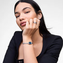 Orologio Daniel Wellington Quadro Mini Arch 3-link Arctic Sunray Silver, 18mm - DW00100846