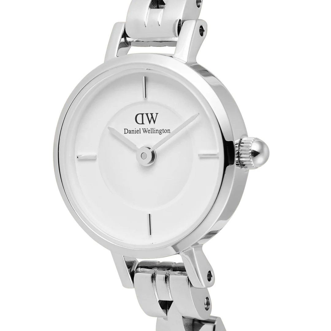 Orologio Daniel Wellington Petite Mini Arch 3-link White Silver, 19mm - DW00100853