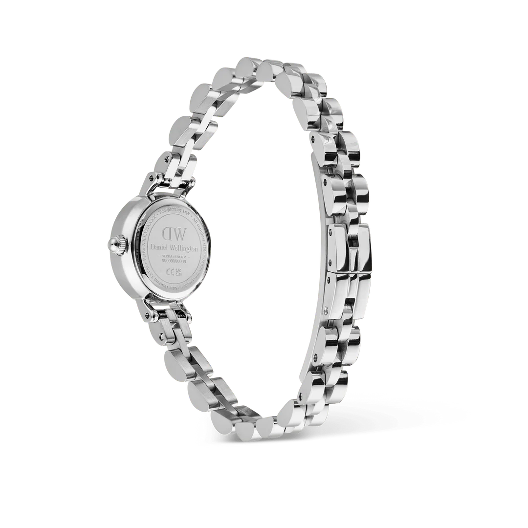 Orologio Daniel Wellington Petite Mini Arch 3-link White Silver, 19mm - DW00100853
