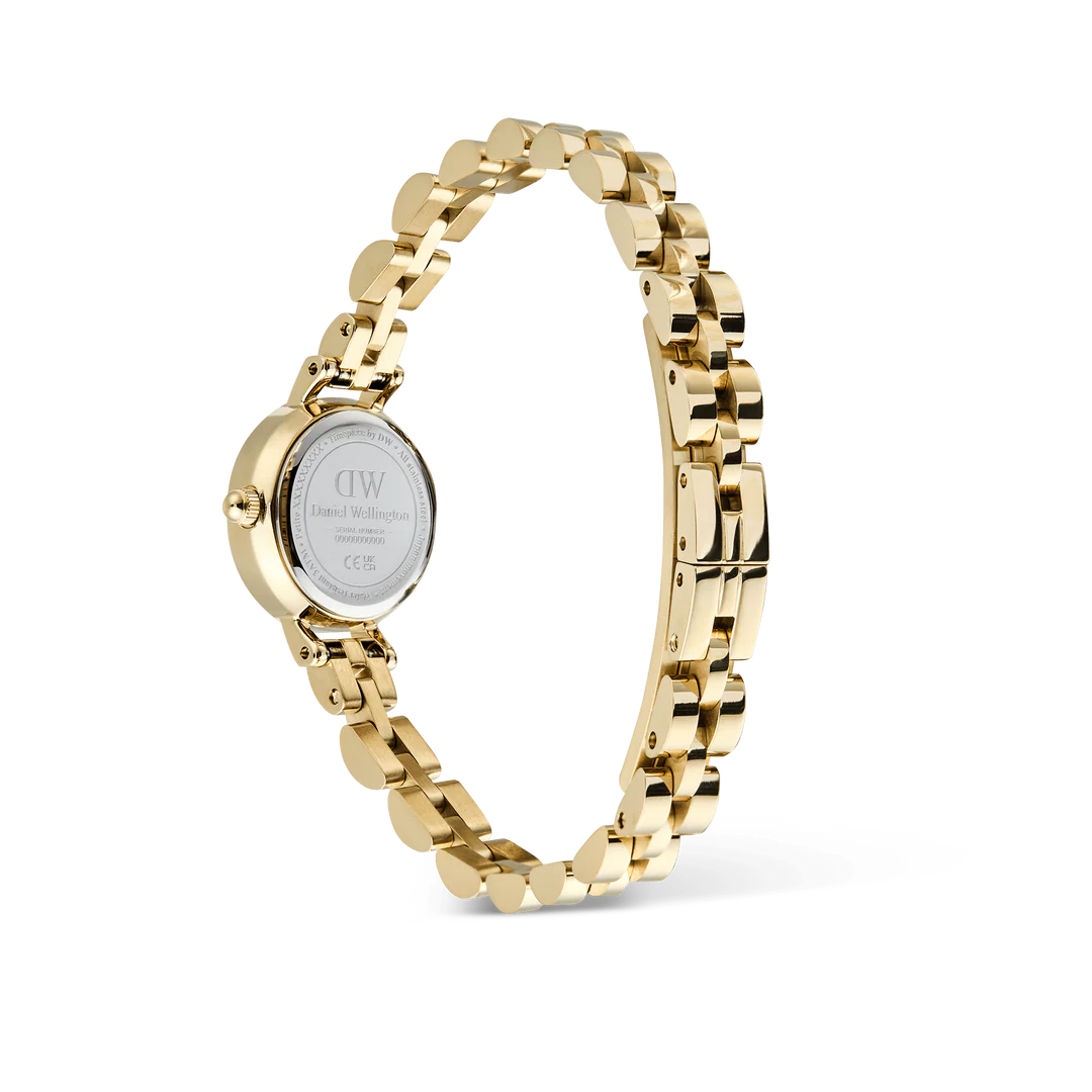 Orologio Daniel Wellington Petite Mini Arch 3-link White Gold, 19mm - DW00100855