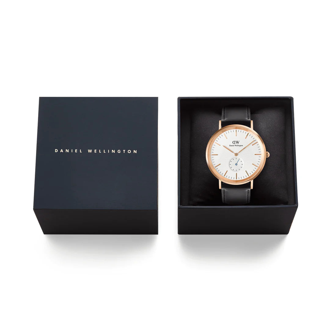 Orologio Daniel Wellington Classic Multi-Eye Sheffield Off-white Sunray Rose Gold, 40mm - DW00100870