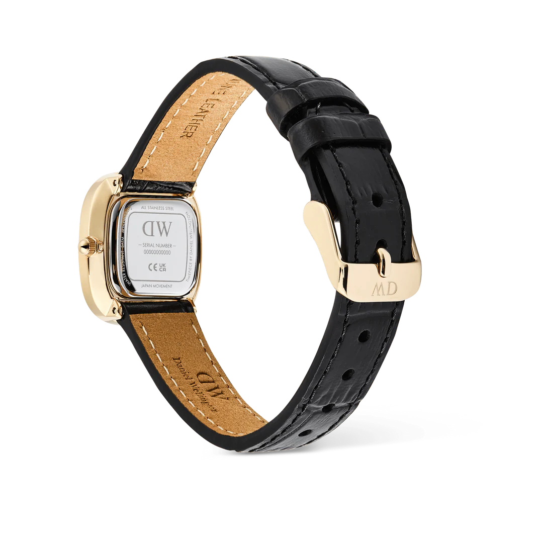 Orologio Daniel Wellington Margot Reading Onyx Ceramic Gold, 26mm - DW00100880