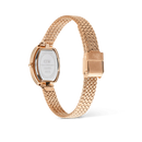 Orologio Daniel Wellington Juliette Braided Mesh White Sunray Rose Gold, 26mm - DW00100883
