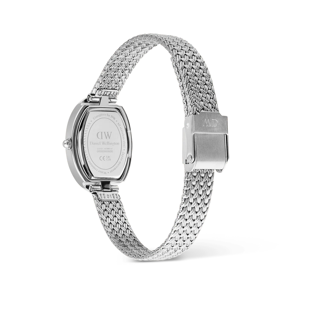 Orologio Daniel Wellington Juliette Braided Mesh White Sunray Silver, 26mm - DW00100884
