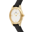 Orologio Daniel Wellington Ophelia Mini Black Lizard White Guilloché Gold, 22x25.5mm - DW00100890