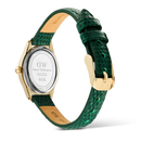 Orologio Daniel Wellington Ophelia Mini Green Lizard White Guilloché Gold, 22x25.5mm - DW00100892