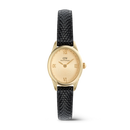 Orologio Daniel Wellington Ophelia Mini Black Lizard Unitone Guilloché Gold, 22x25.5mm - DW00100897