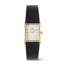 Orologio Daniel Wellington Bound Black Lizard Guilloché Gold, 24x35mm - DW00100899