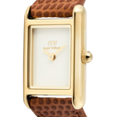 Orologio Daniel Wellington Bound Mini Light Brown Lizard Gold, 17x25.9mm - DW00100905