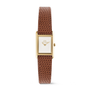 Orologio Daniel Wellington Bound Mini Light Brown Lizard Gold, 17x25.9mm - DW00100905