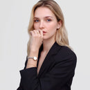 Orologio Daniel Wellington Petite Mini Arch 3-Link Two Tone Gold, Bicolor, 19mm - DW00100923