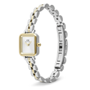 Orologio Daniel Wellington Quadro Mini Arch 3-Link Two Tone Gold, bicolor, 15x18mm - DW00100925