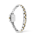 Orologio Daniel Wellington Quadro Mini Arch 3-Link Two Tone Gold, bicolor, 15x18mm - DW00100925