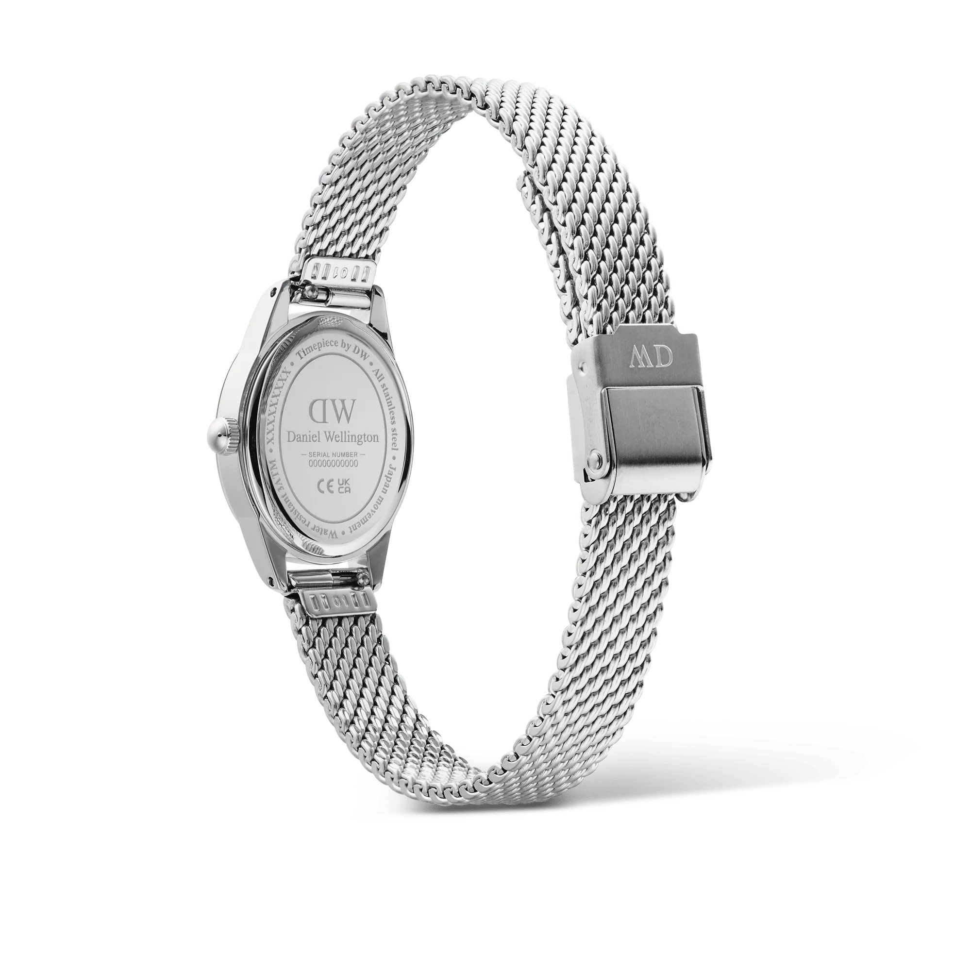Orologio Daniel Wellington Ophelia Mini White Silver, 22x25.5mm - DW00100938