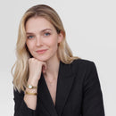 Orologio Daniel Wellington Ophelia Mini White Gold, 22x25.5mm - DW00100939