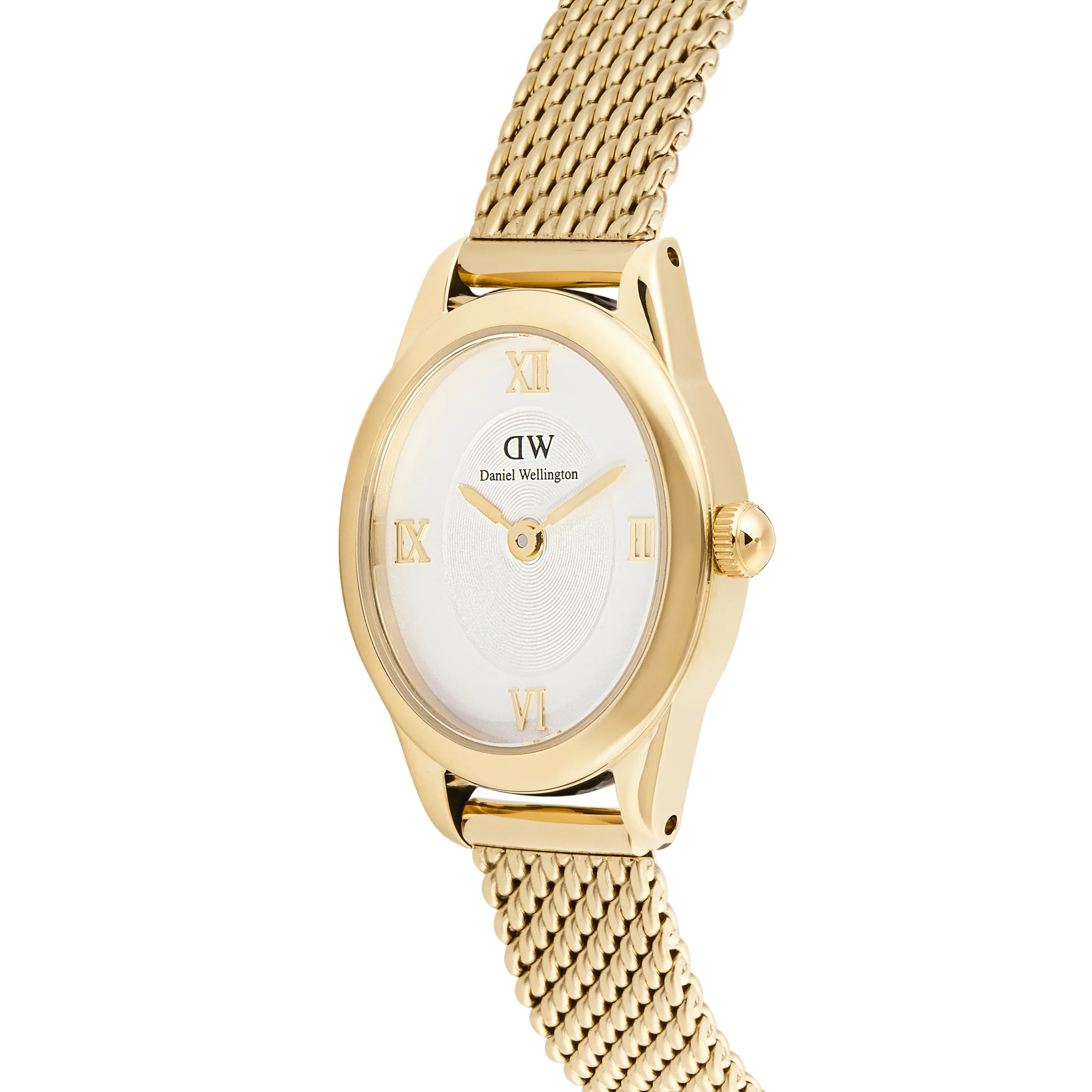Orologio Daniel Wellington Ophelia Mini White Gold, 22x25.5mm - DW00100939